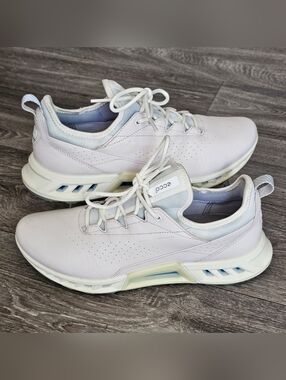 B9 ECCO Men BIOM C4 Iceman Edition Spikeless Golf Shoes US9-9.5
